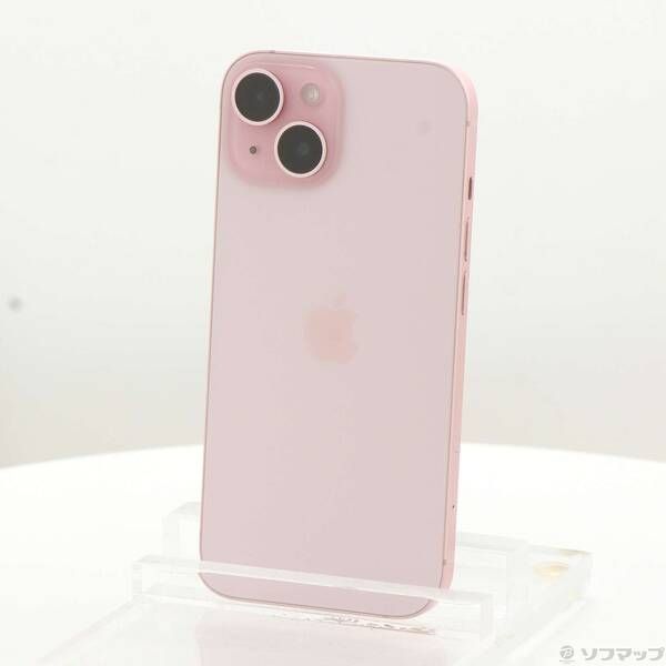 ソフマップ 〔中古品〕 iPhone15 256GB ピンク MTMP3J／A SIMフリー【262】