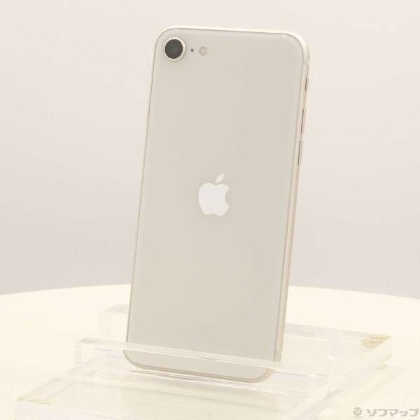 ソフマップ 〔中古品〕 iPhone SE 第3世代 64GB スターライト MMYD3J／A SIMフリー【258】