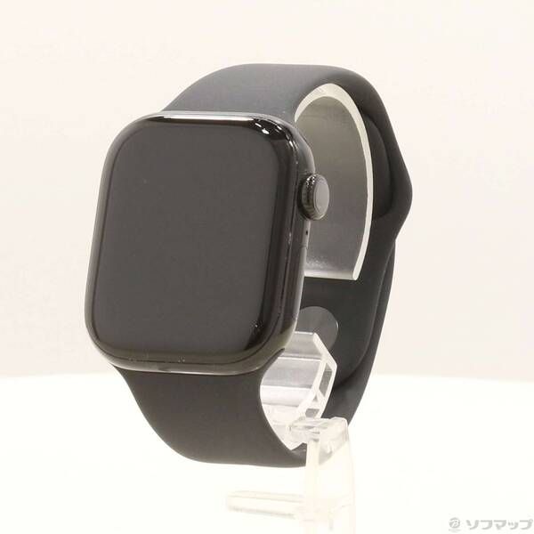 ソフマップ 〔中古品〕 Apple Watch Series 10 GPS 42mm ジェットブラックアルミニウムケース ブラックスポーツバンド【295】