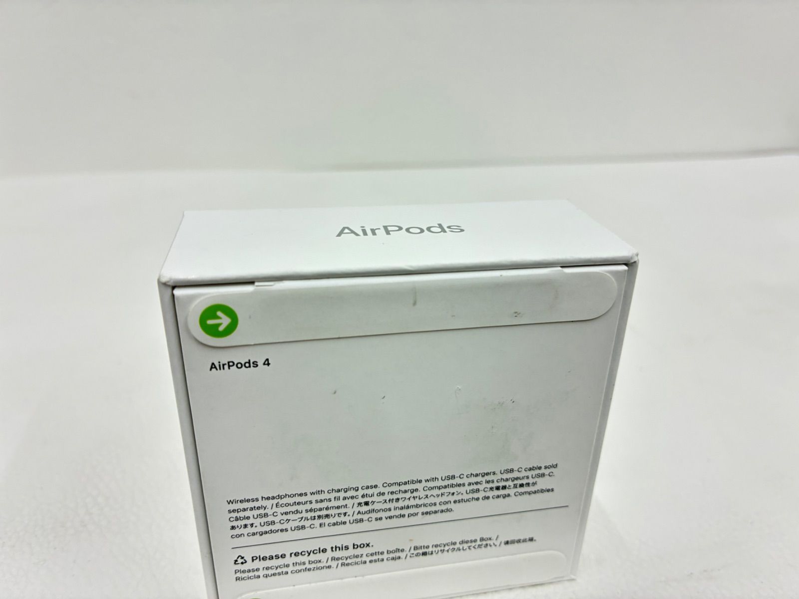 新品・未開封】AirPods 4 MXP63J/A ノイズキャンセリング機能なし
