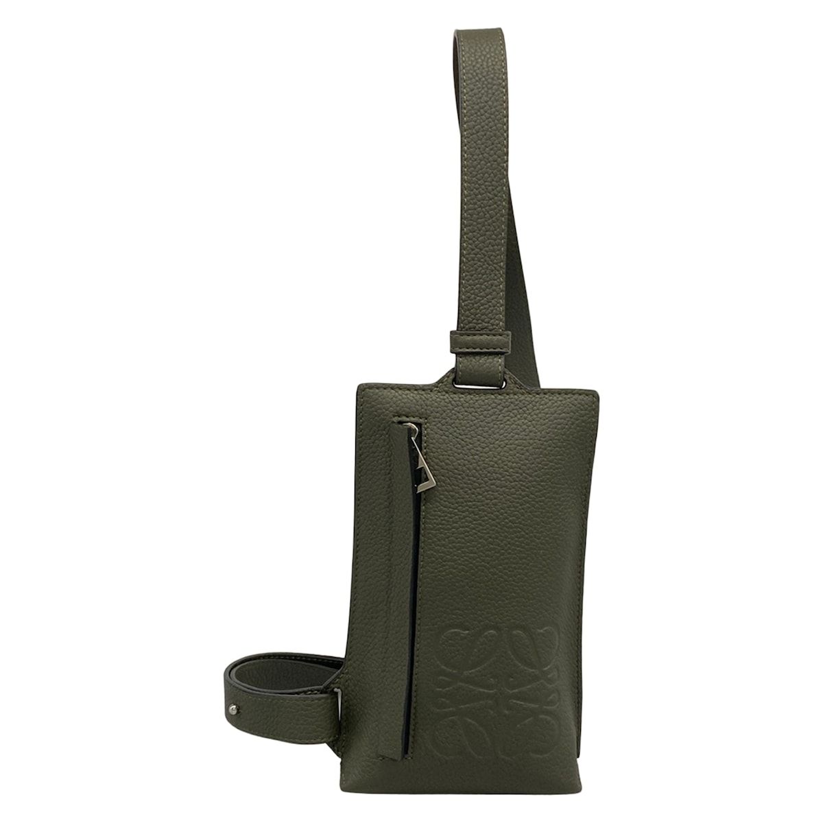 LOEWE(ロエベ) ワンショルダーバッグ バーティカルTポケット カーキ