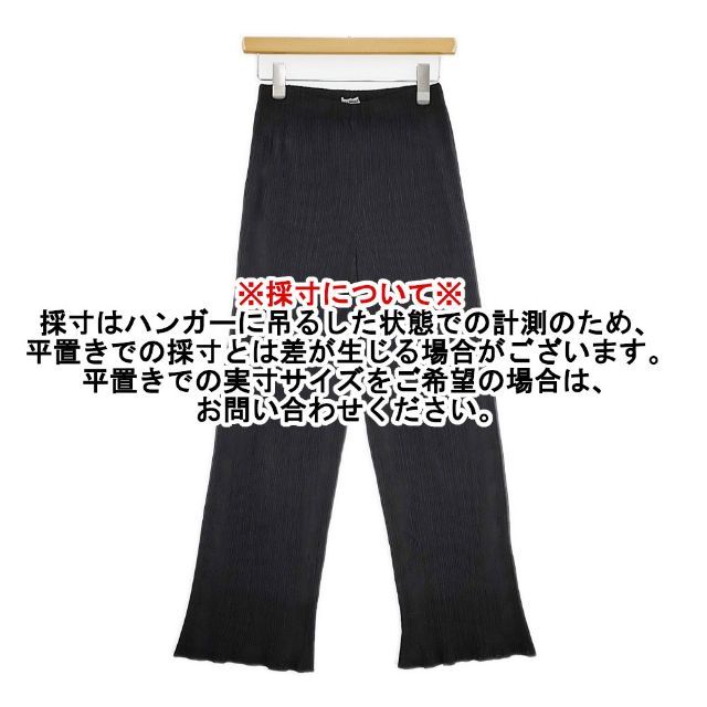 ISSEY MIYAKE IM04FF205 プリーツ パンツ ブラック レディース