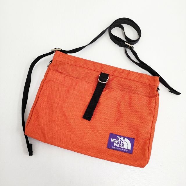 THE NORTH FACE PURPLE LABEL NN7757N サコッシュ Small Shoulder Bag ショルダーバッグ オレンジ レディース ザノースフェイスパープルレーベル【中古】6-0516G∞