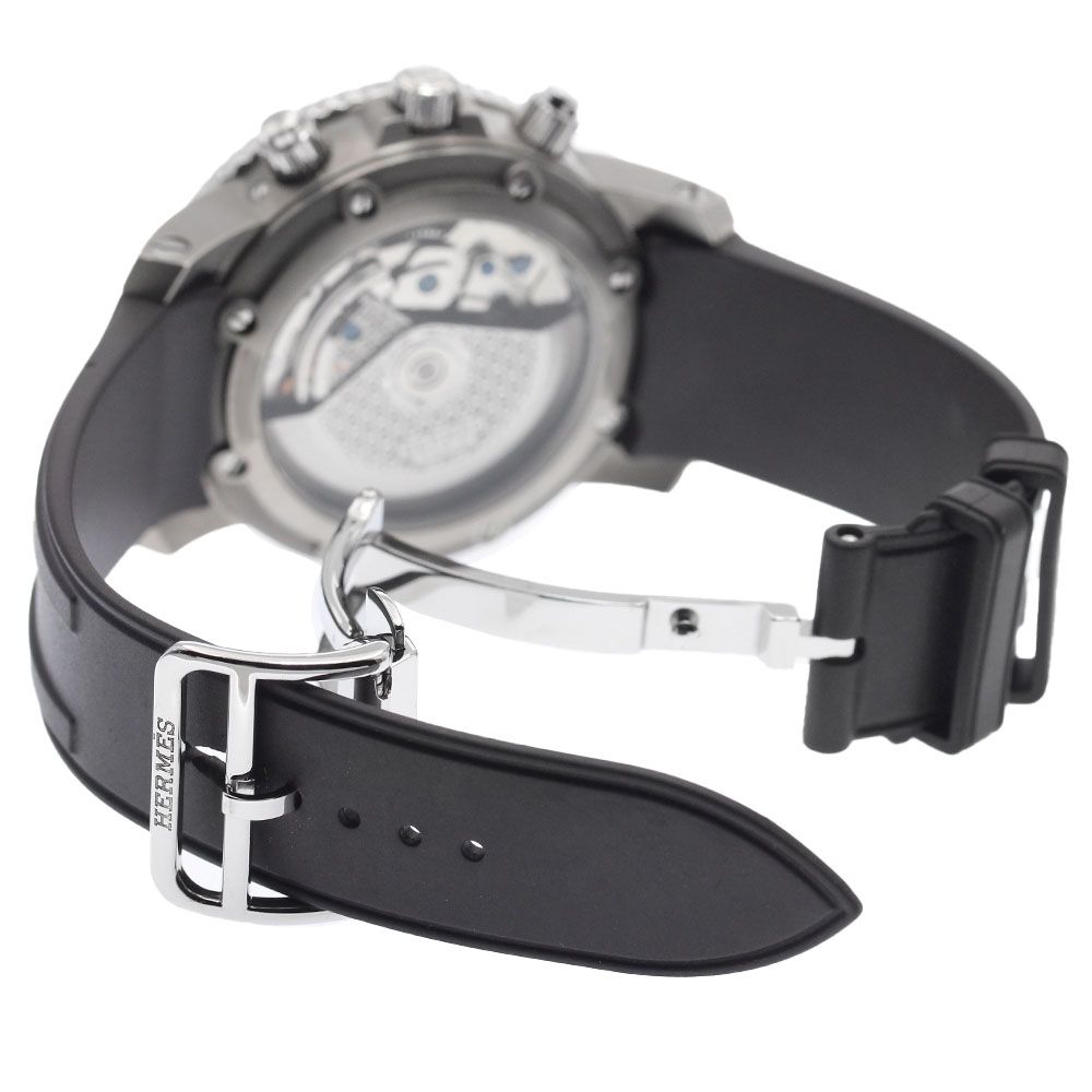 ベルト訳あり エルメス HERMES CP2.941 クリッパー メカニックダイバー