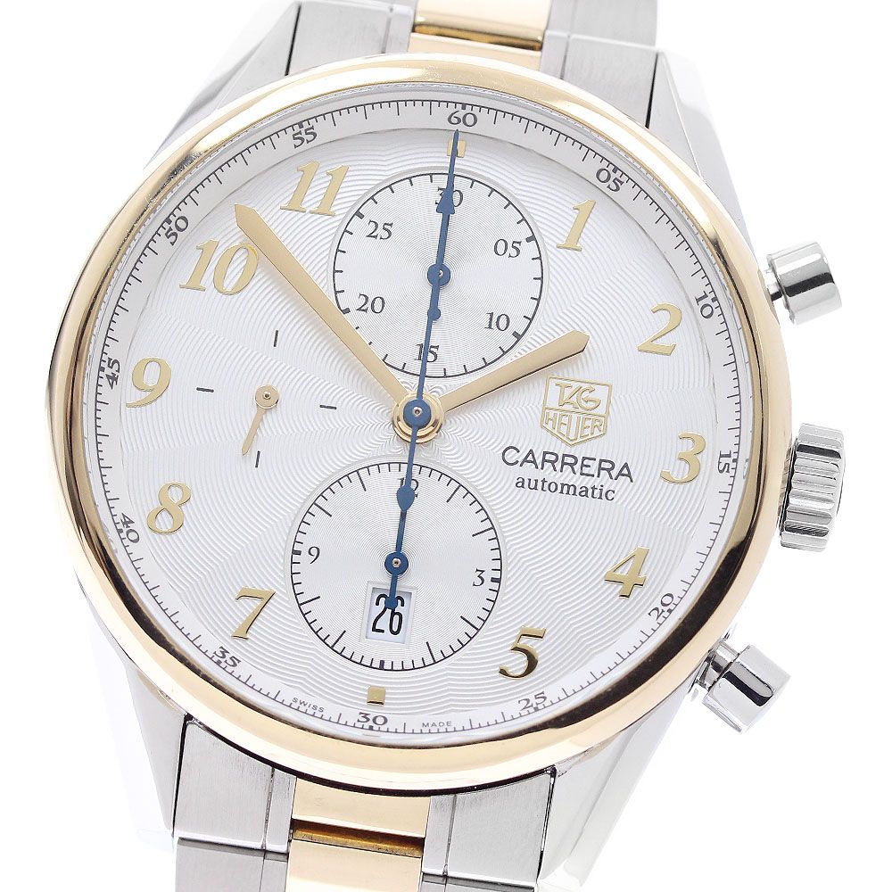 タグホイヤー TAG HEUER CAS2150 カレラ ヘリテージ キャリバー16 クロノグラフ 自動巻き メンズ 良品 _962038 タグホイヤー TAG HEUER CAS2150 カレラ ヘリテージ キャリバー16