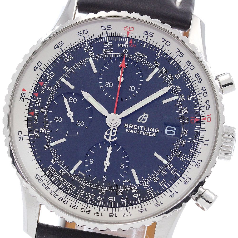 ブライトリング BREITLING A13324 ナビタイマー クロノグラフ 自動巻き メンズ 良品 保証書付き_960276 ブライトリング BREITLING A13324 ナビタイマー クロノグラフ 自動巻き