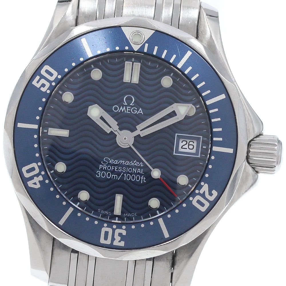 オメガ OMEGA 2583.80 シーマスター300 デイト クォーツ レディース _959629