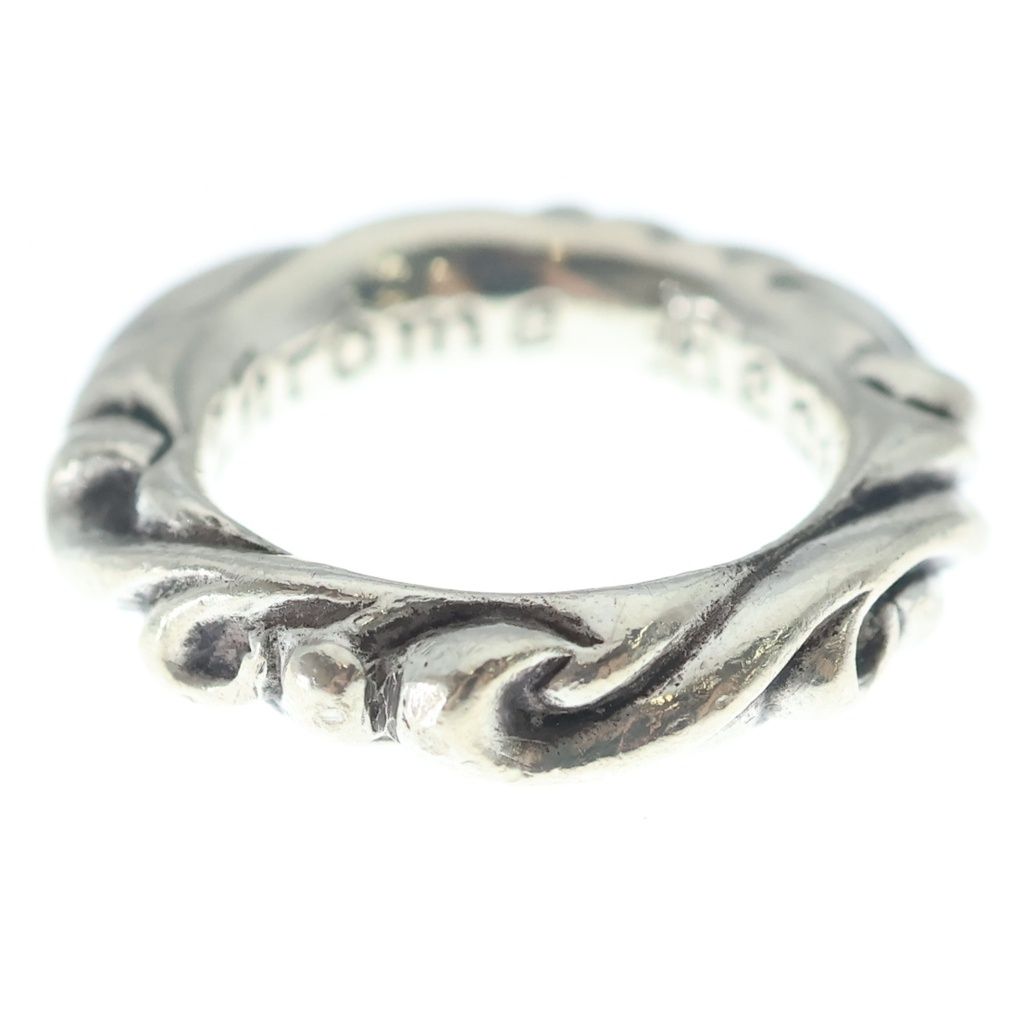 CHROME HEARTS (クロムハーツ) SCRL BAND スクロールバンド リング シルバー BCA351 58,080円