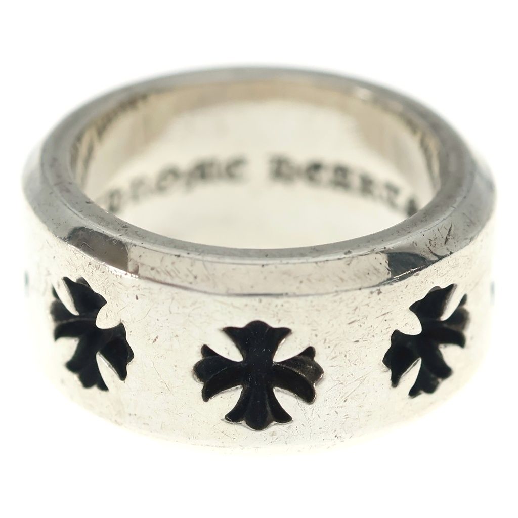CHROME HEARTS (クロムハーツ) CH PLUS THICK BAND CHプラスシックバンド リング シルバー