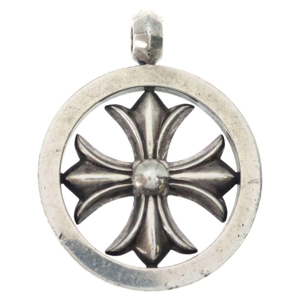 CHROME HEARTS (クロムハーツ) CH PLUS MEDALION CHプラスメダリオン ペンダントトップ シルバー BCA222