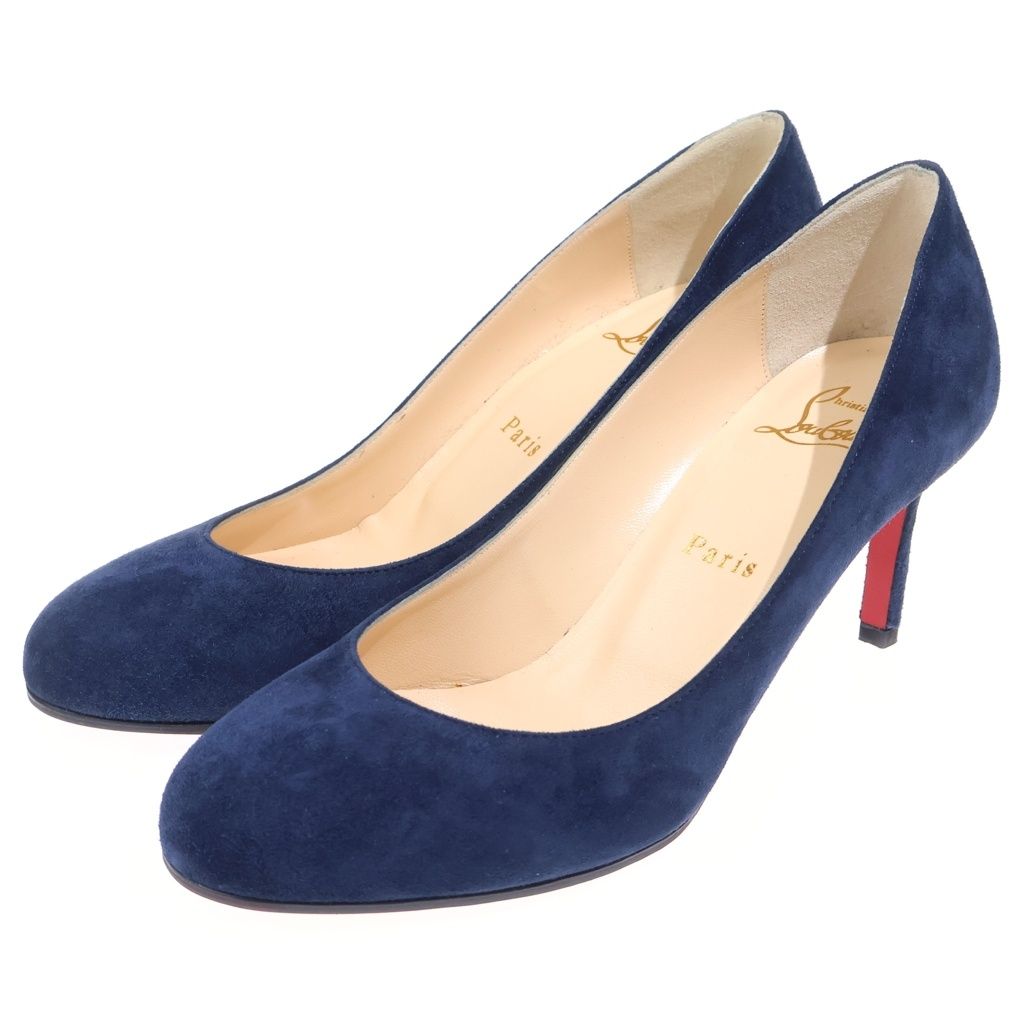 CHRISTIAN LOUBOUTIN (クリスチャンルブタン) スエードレザー ヒール