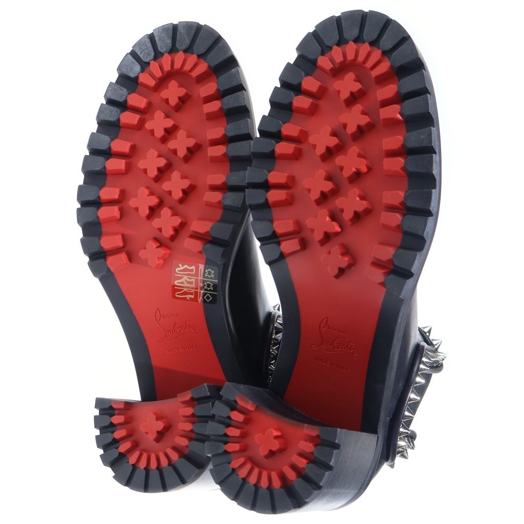 CHRISTIAN LOUBOUTIN (クリスチャンルブタン) スパイクスタッズ レザー