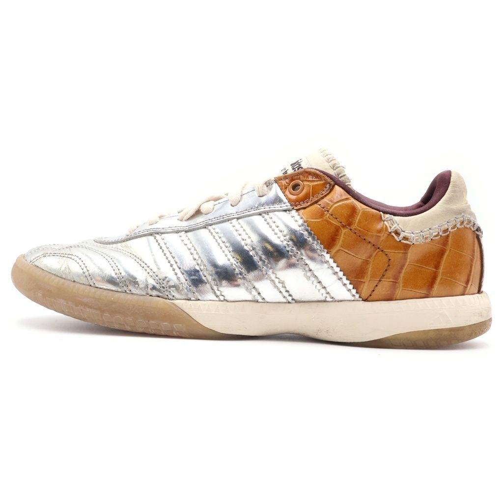 adidas (アディダス) ×Wales Bonner MN Samba Silver Metallic Easy Yellow MN サンバ メタリック シルバーメタリック イージーイエロー ローカットスニーカー IH5777