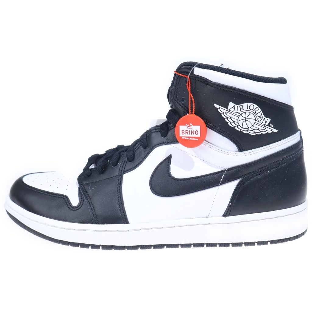 NIKE (ナイキ) 【観賞用 2013年製】AIR JORDAN 1 RETRO HIGH OG BLACK WHITE PANDA 555088-010 エアジョーダン1 パンダ ハイカットスニーカー ブラック/ホワイト US14/32cm