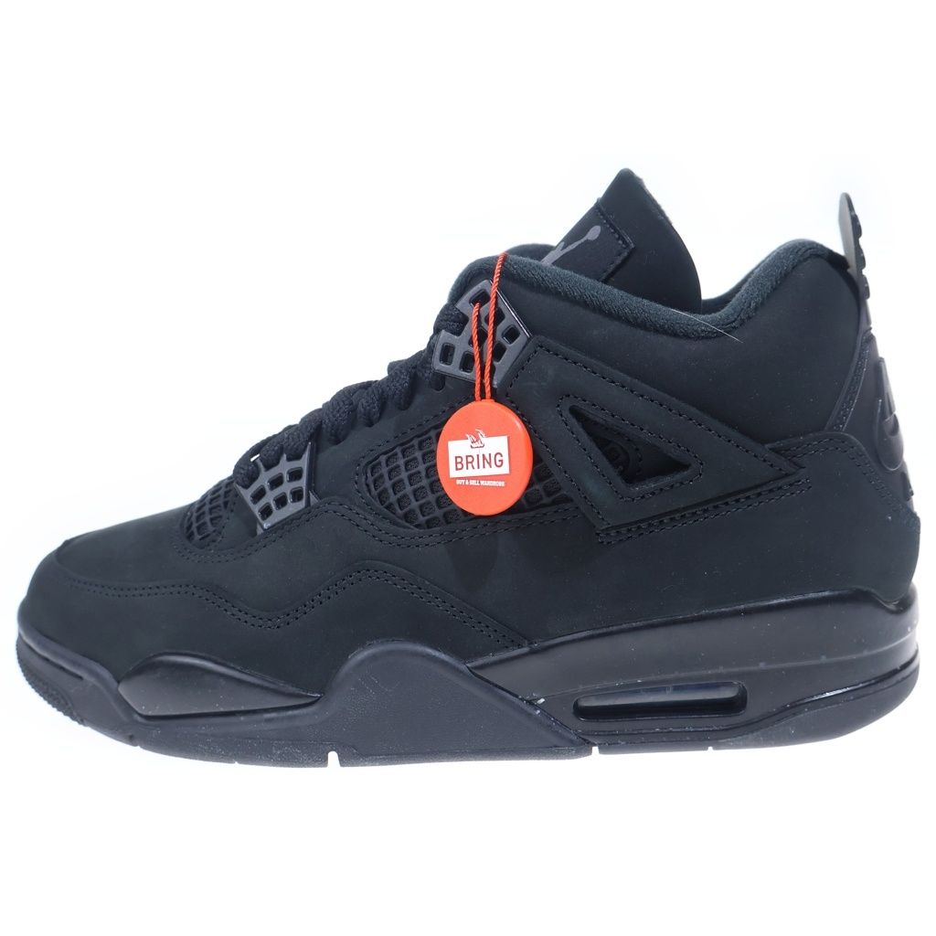 NIKE (ナイキ) AIR JORDAN 4 BLACK CAT FV5029‐010 エアジョーダン4 ブラックキャット ハイカットスニーカー シューズ ブラック US9/27.0cm