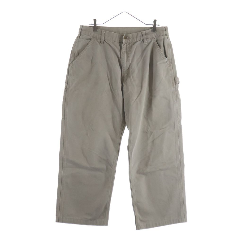 CARHARTT (カーハート) 00s Dungaree Fit ダックペインターパンツ グレー B11-DES