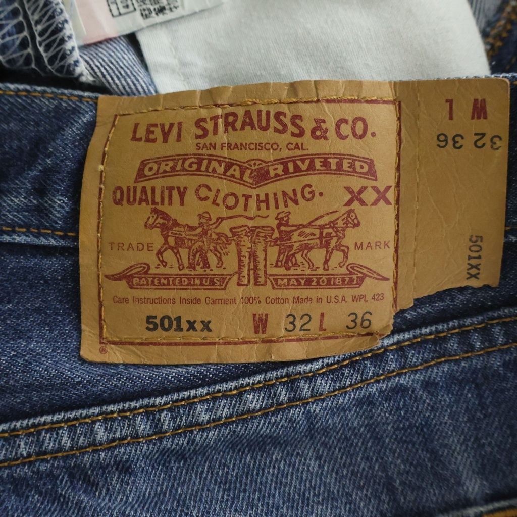 Levi's (リーバイス) 90S～00S VINTAGE 501XX ボタン裏553 USA製 復刻
