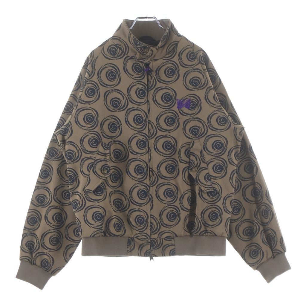 Needles (ニードルス) 23SS ×BARACUTA TRACK JACKET バラクーダ ジャガード 総柄プリント G9型 ジップアップトラックジャケット ベージュ BRCPS0961 25,340円