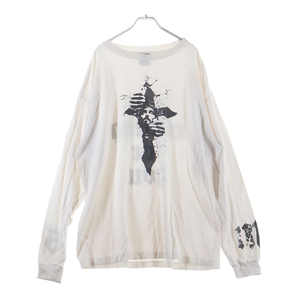SAINT MICHAEL (セントマイケル) 22SS 両面グラフィックプリント 長袖T