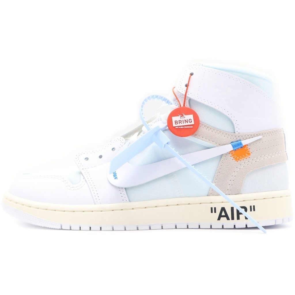 NIKE (ナイキ) ×V.A.A AIR JORDAN 1 RETRO HIGH OG ALASKA AA3834-100 エアジョーダン1 ヴァージルアブローアーカイブ アラスカ ハイカットスニーカー US10/28.0cm ホワイト