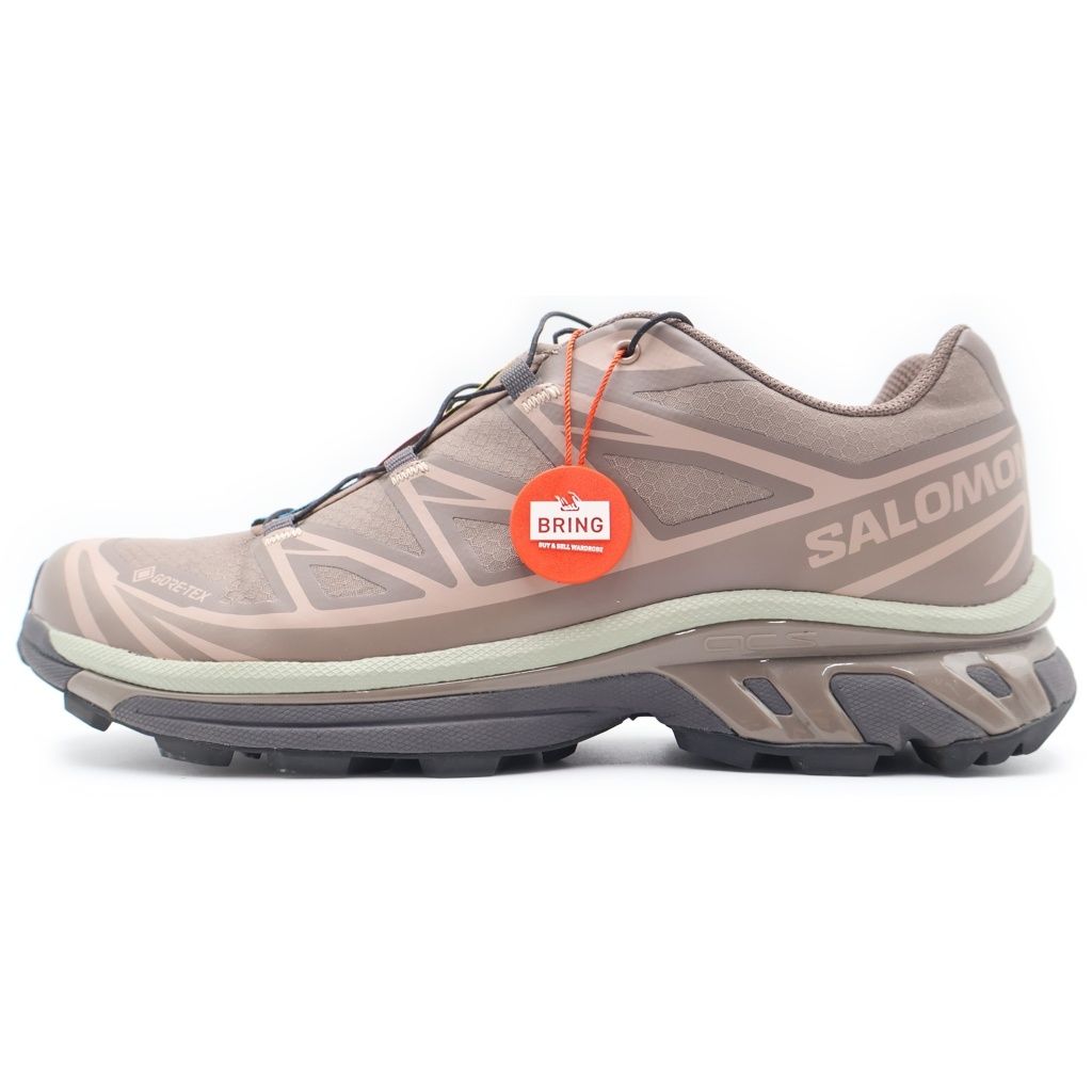 SALOMON (サロモン) XT-6 GORE-TEX ゴアテックス ローカットスニーカー ブラウン US9/27cm 477326