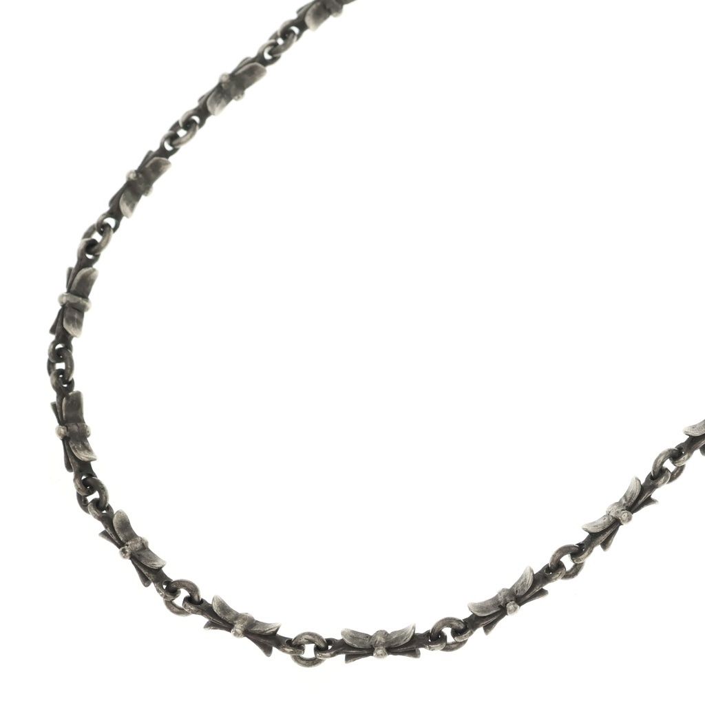 CHROME HEARTS (クロムハーツ) TINY E BAR タイニーEバー ネックレス シルバー 16inch 242,000円