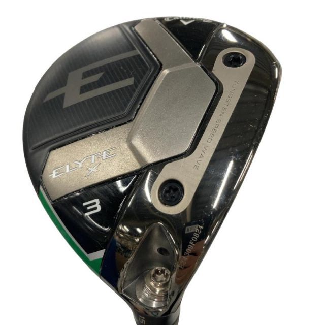 【中古】 キャロウェイ ELYTE X 3W フェアウェイウッド FW VENTUS GREEN 50 for CW(ELYTE FW) (フレックスR) メンズ 男性用 右利き 右用 Dランク ゴルフクラブ