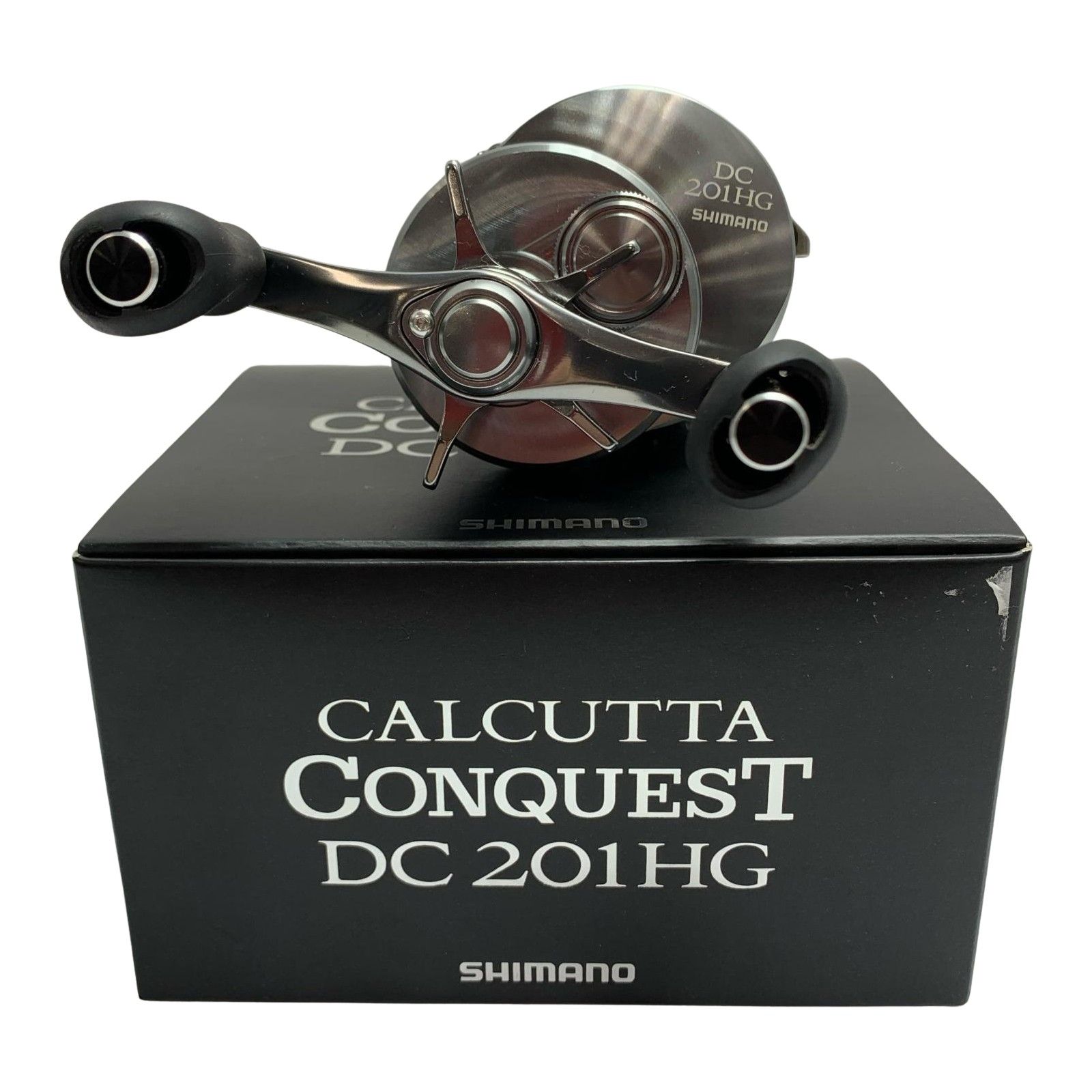 SHIMANO シマノ ベイトリール 20カルカッタコンクエストDC 201HG 箱付 04040