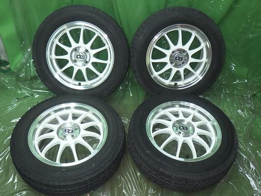【中古】175/65R15 ノート エンケイ IB-CONCEPT 15インチ ヨコハマ アイスガード