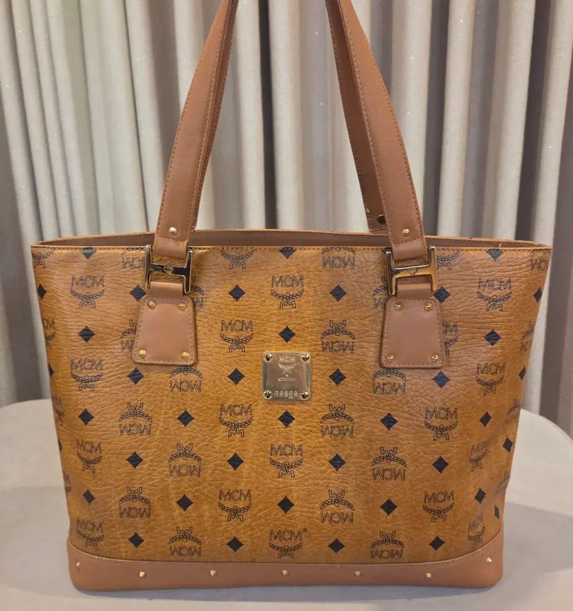 MCM ヴィセトス ショッパーバッグ ショルダーバッグ