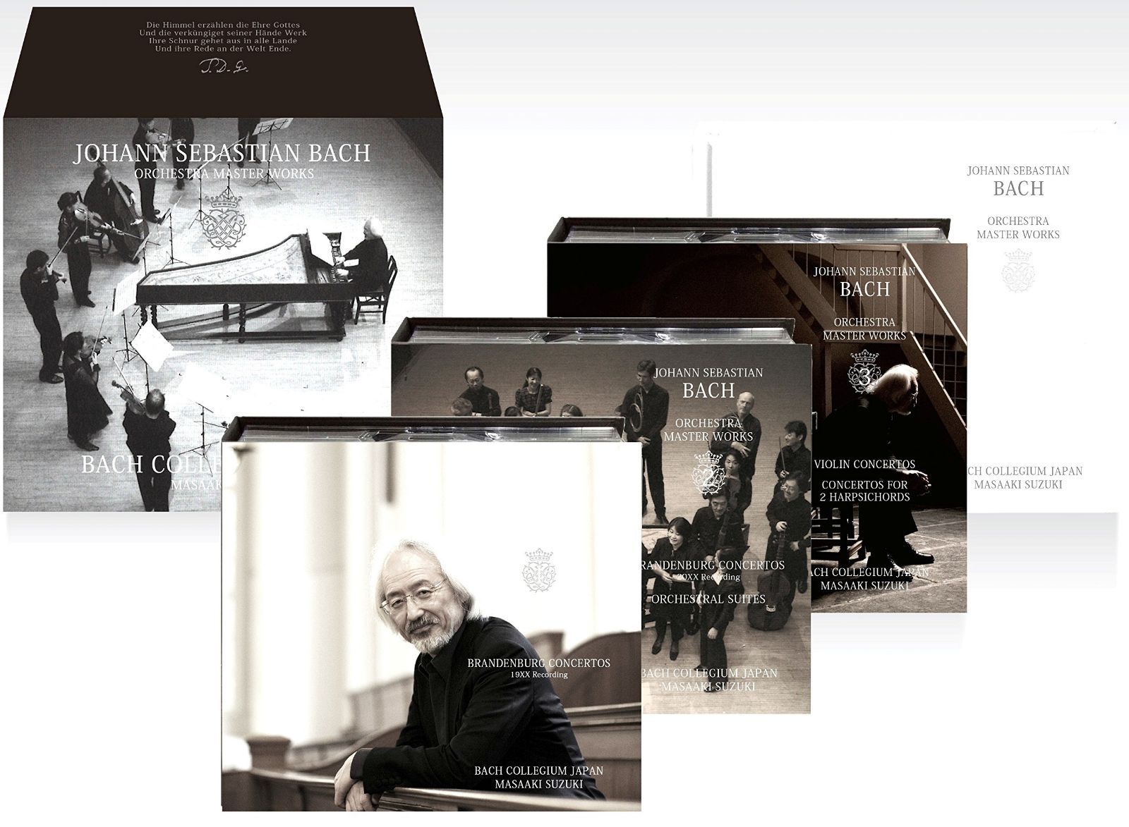 【CD】J.S.バッハ : 管弦楽 BOX (Johann Sebastian Bach : Orchestra Master Works / Bach Collegium Japan | Masaaki Suzuki) [7SACD Hybrid