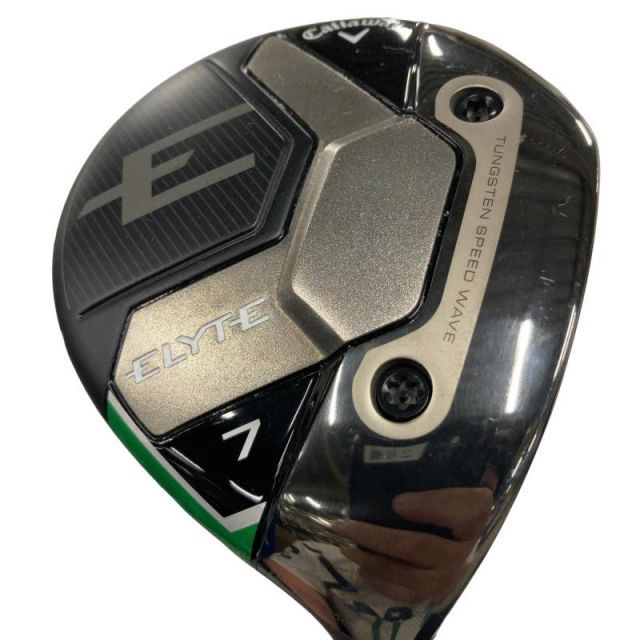 【中古】 キャロウェイ ELYTE 7W フェアウェイウッド FW VENTUS GREEN 50 for CW(ELYTE FW) (フレックスSR) メンズ 男性用 右利き 右用 Cランク ゴルフクラブ