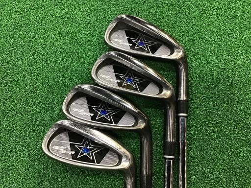 【中古】 ロイヤルコレクション RC STAR(2018) 5S アイアンセット IR NS PRO ZELOS 8 (フレックスS) メンズ 男性用 右利き 右用 Cランク ゴルフクラブ