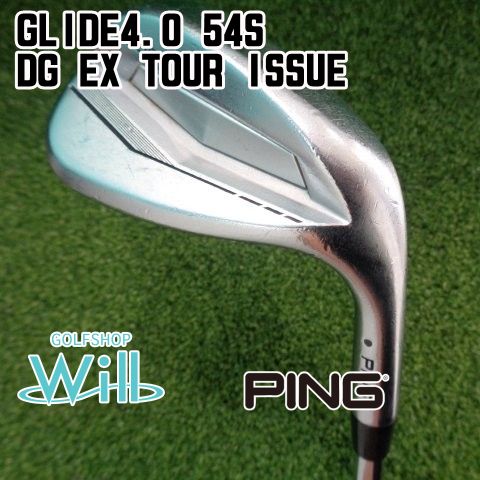 【中古】ウェッジ ピン GLIDE4.0 54S/DG EX TOUR ISSUE/S200/54[0428]