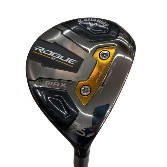 【中古】 キャロウェイ ROGUE ST MAX 5W フェアウェイウッド FW 純正特注シャフト (フレックスS) メンズ 男性用 右利き 右用 Cランク ゴルフクラブ