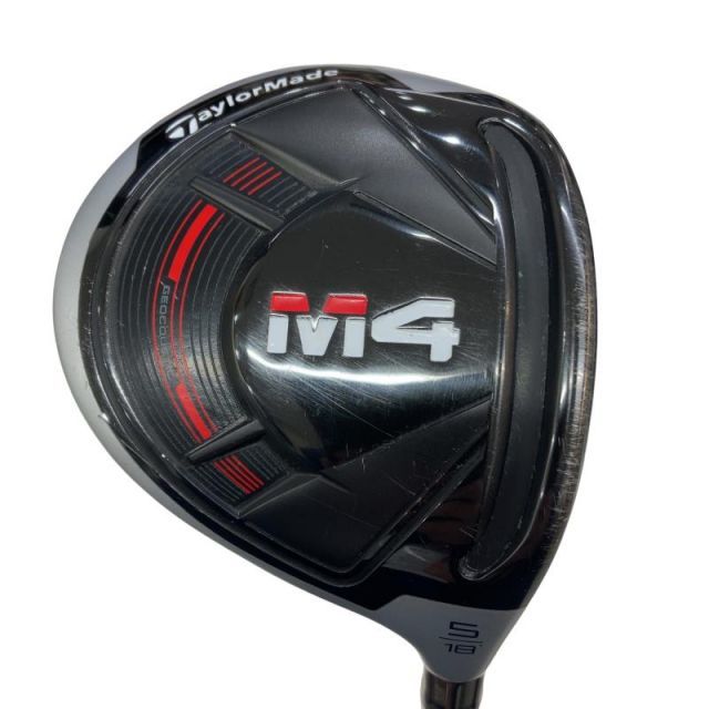 【中古】 テーラーメイド M4(2021) 5W フェアウェイウッド FW Fujikura ATMOS Red 6 (フレックスS) メンズ 男性用 右利き 右用 Cランク ゴルフクラブ