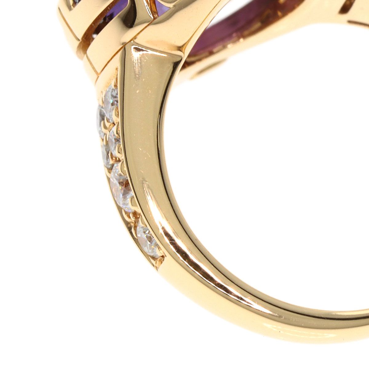 BVLGARI ブルガリ パレンテシ カクテル アメジスト ダイヤモンド 