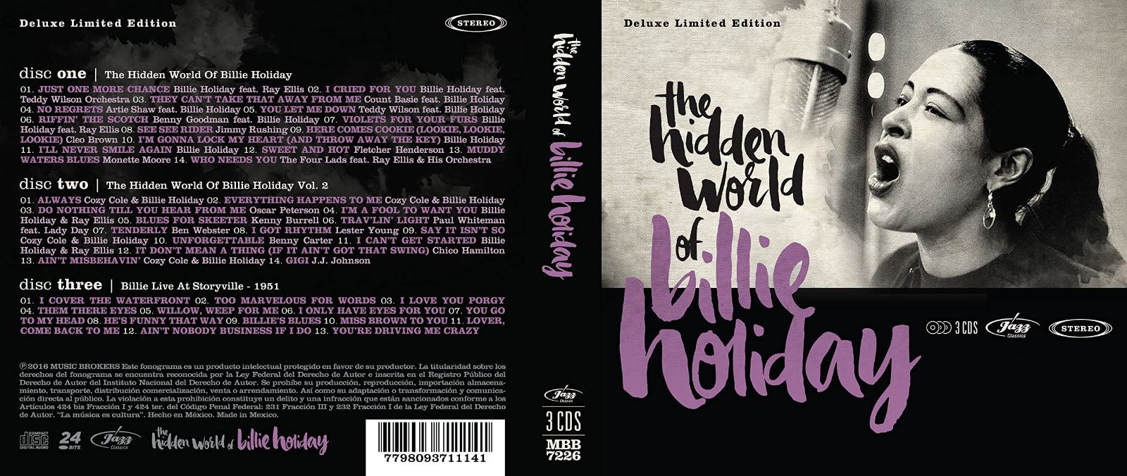 【CD】HIDDEN WORLD OF BILLIE