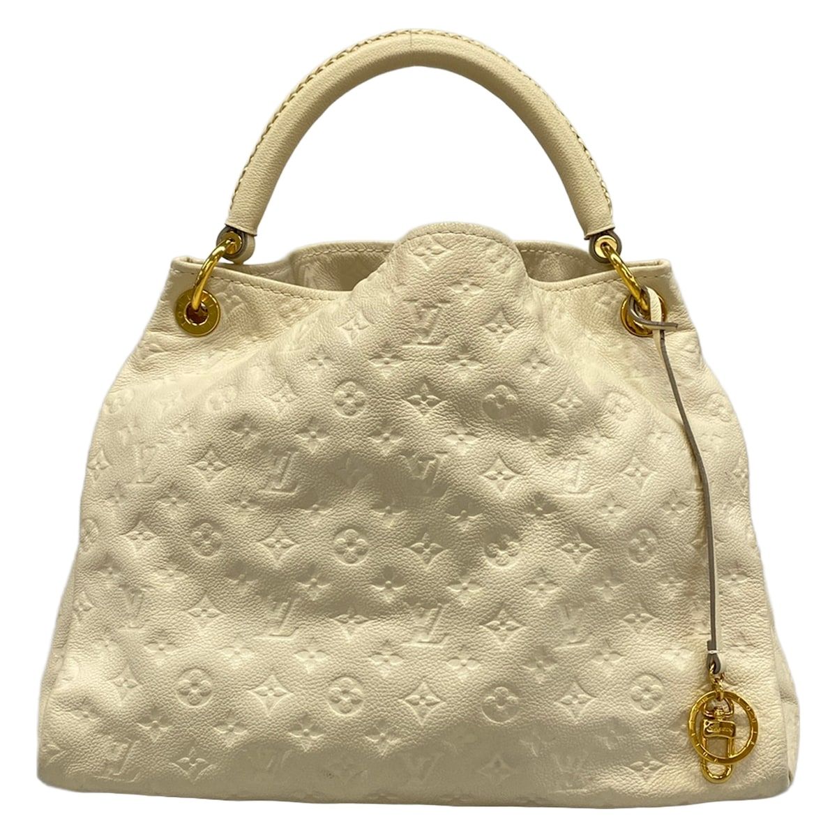 LOUIS VUITTON(ルイヴィトン) ハンドバッグ モノグラム・アンプラント アーツィーMM M93449 ネージュ レザー