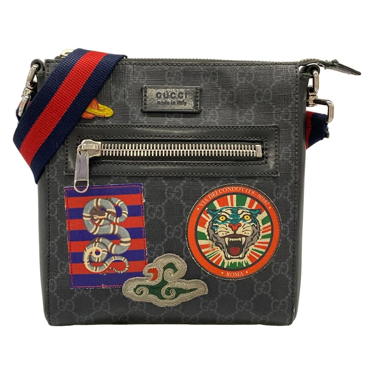 GUCCI(グッチ) ショルダーバッグ ナイトクーリエ GGスプリーム 547751 