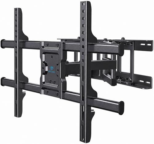 PERLESMITH テレビ壁掛け金具 37?75インチ対応 フルモーション式 耐荷重60kg tv壁掛け金具 かべかけ金具 テレビアーム ウォールマウント 前後&左右&上下多角度調節 VESA600x400mme 5ec9ca0f