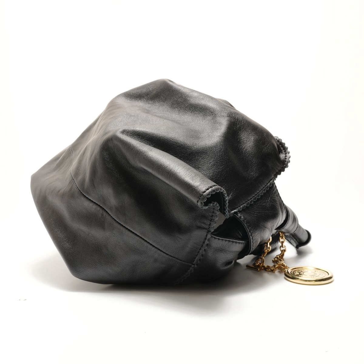 LOEWE ロエベ ハンドバッグ アナグラム ミニ ナッパアイレ【中古