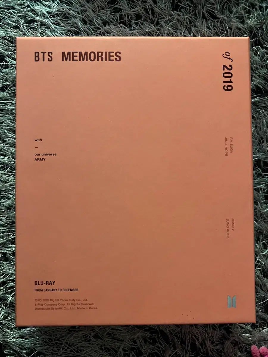 BTS（防弾少年団・バンタン） 2019 メモリーズ ブルーレイ Blu-ray
