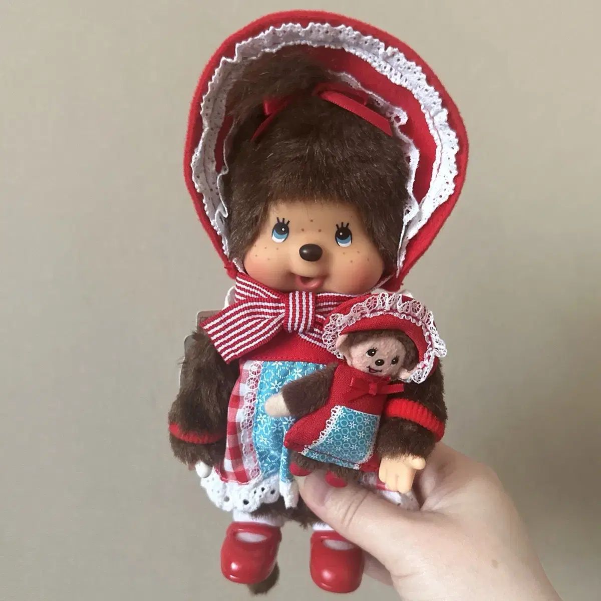 古典 赤いボネット モンチッチ 新品