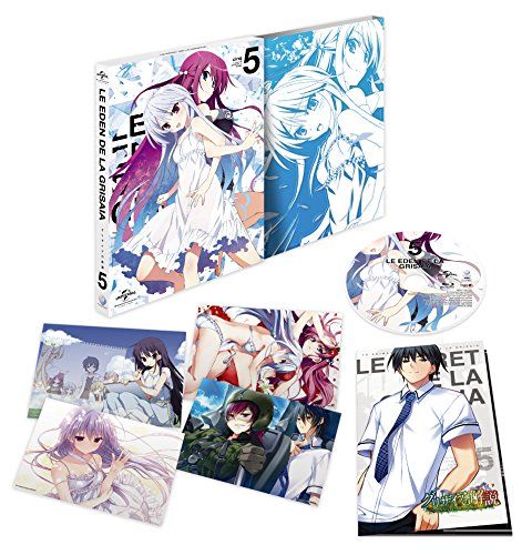 グリザイアの楽園 第5巻 (新規エピソードPCゲームダウンロードシリアルコード付き初回限定版) [Blu-ray]／天衝