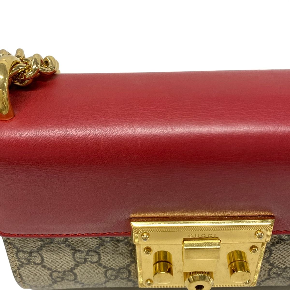 GUCCI(グッチ) ショルダーバッグ パドロック スモール/GGスプリーム 