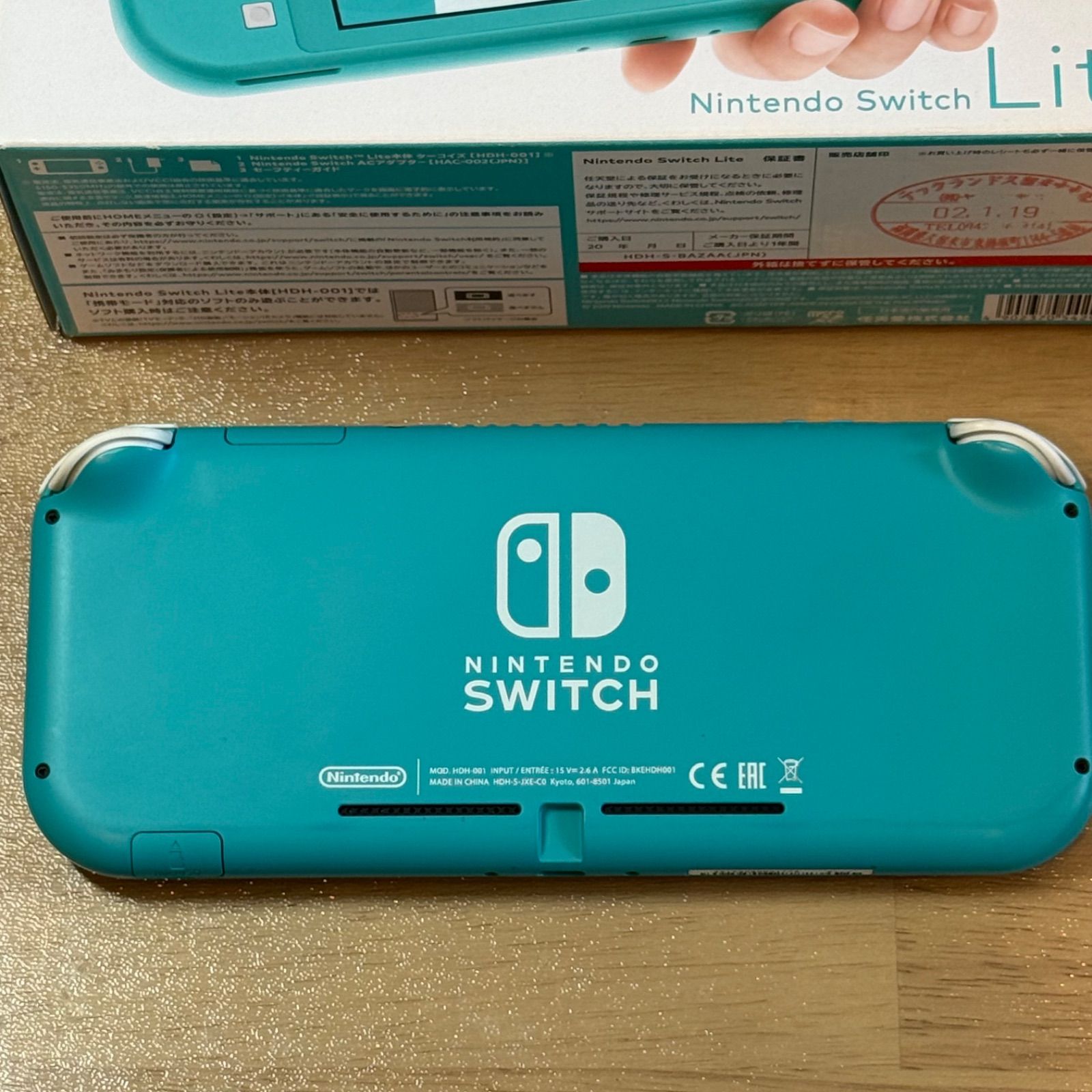 5-184 Switch LITE ターコイズ 箱付き 完動品 - メルカリ