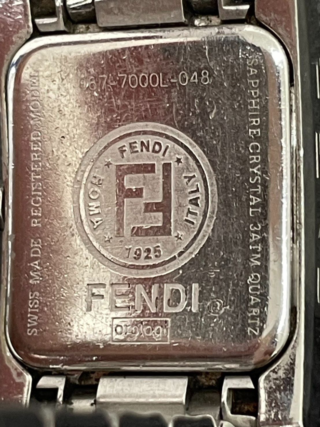 FENDI(フェンディ) レディース クォーツ腕時計【電池切れジャンク品