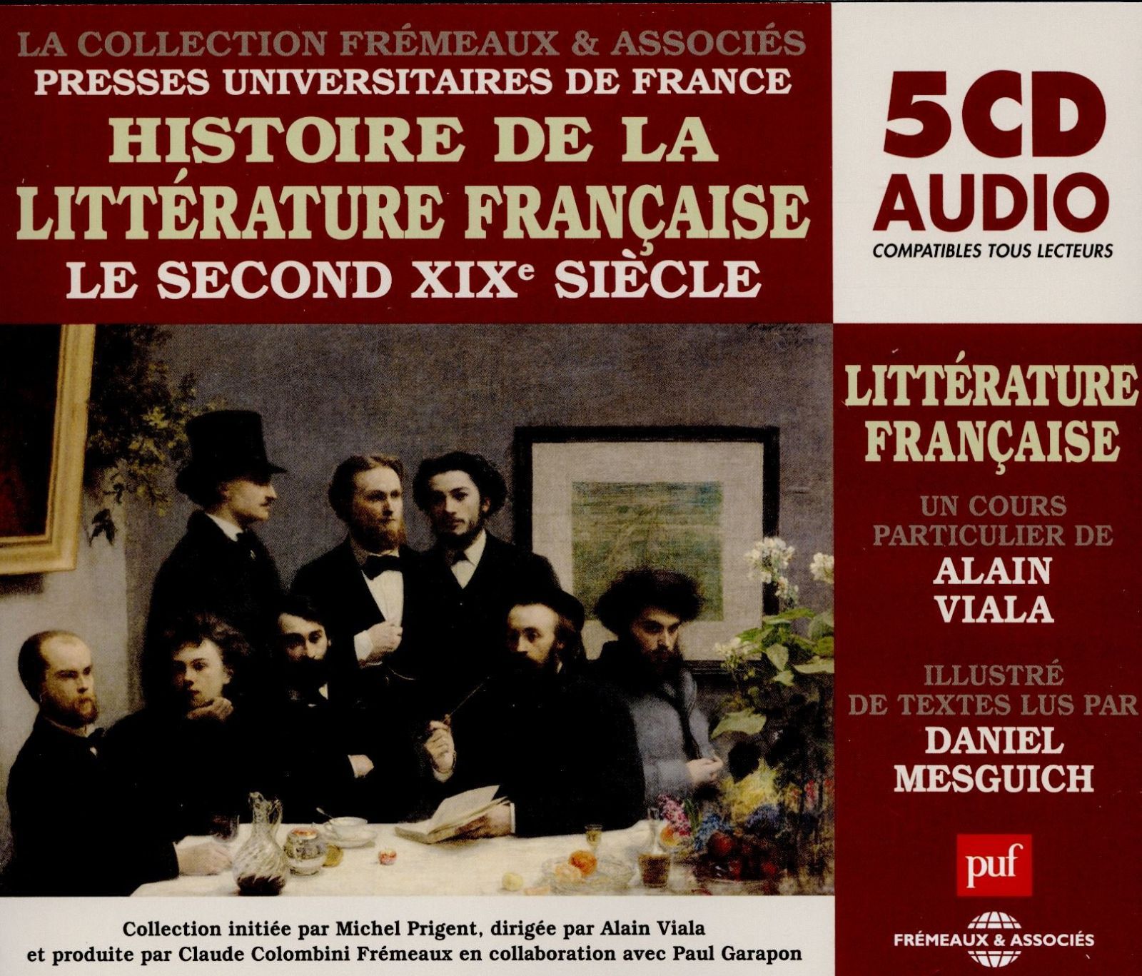 【CD】Histoire De La Litterature Francaise - 19thc