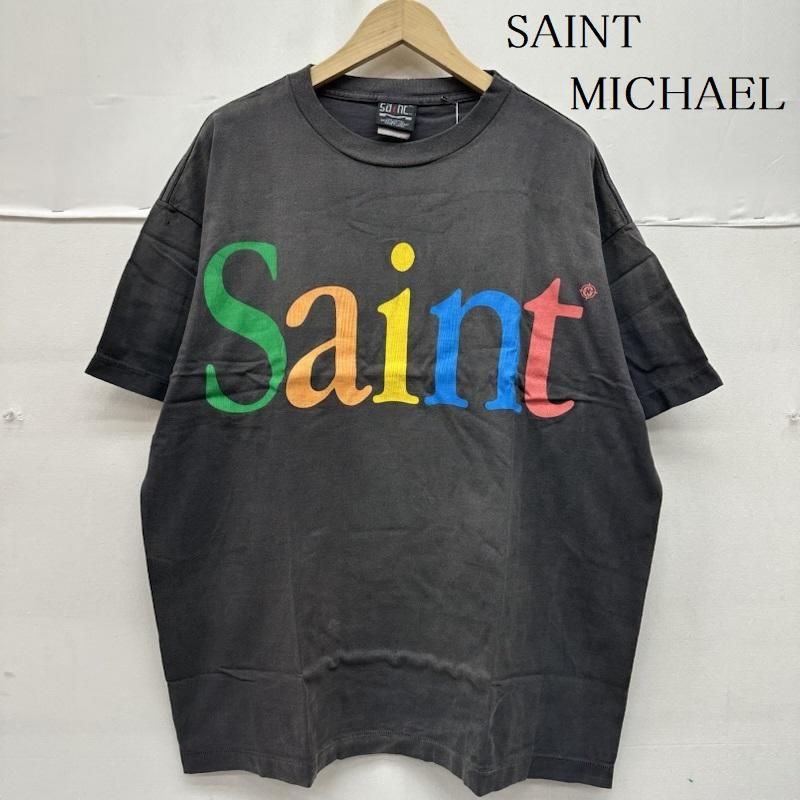 セントマイケル 24SS カラフル セント プリント Tシャツ SM-YS3-0000